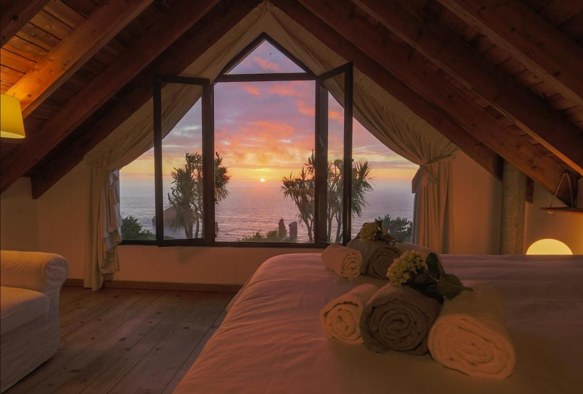 Green Oceanview Relaxing Cottage Mosteiros  Luaran gambar