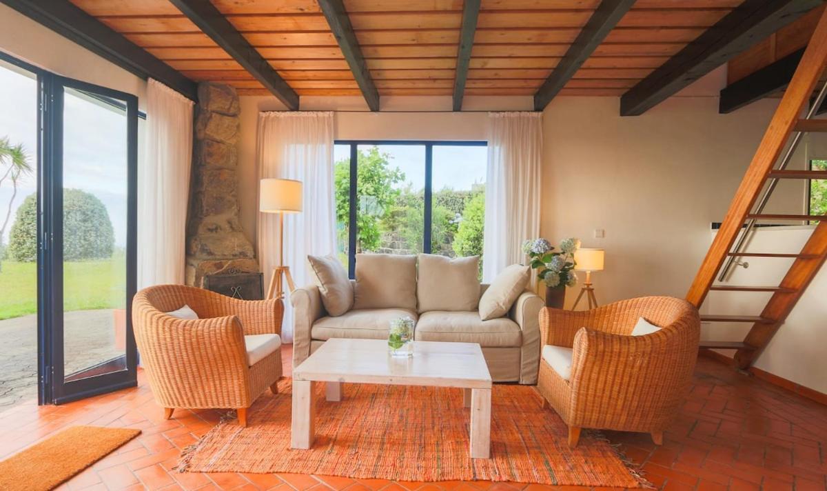 Green Oceanview Relaxing Cottage Mosteiros  Luaran gambar